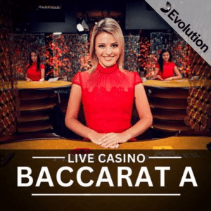 Baccarat A w kasynie na żywo